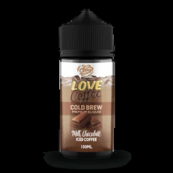 Milk Chocolate Iced Coffee By Love Coffee 100ML E Liquid 70VG Vape 0MG Juice