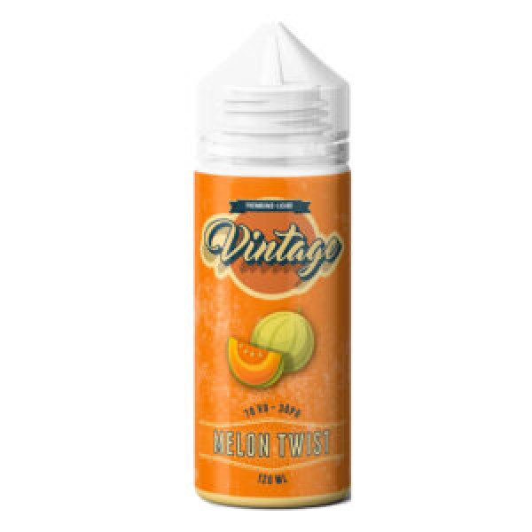 Melon Twist By Vintage 100ML E Liquid 70VG Vape 0MG Juice Shortfill