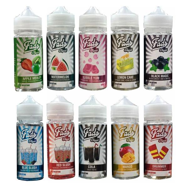 MELON MEDLEY - FADS 0MG 80ML SHORTFILL E LIQUID VAPE JUICE 70VG