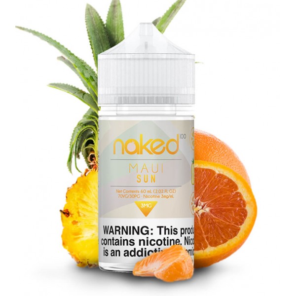 Maui Sun by Naked 100, 50ML E Liquid, 70VG Juice, 0MG Vape