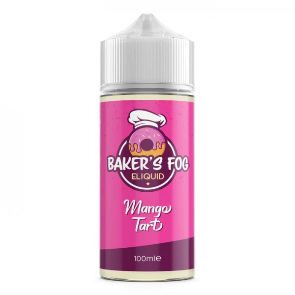 Mango Tart By Baker's Fog 100ML E Liquid 70VG Vape 0MG Juice