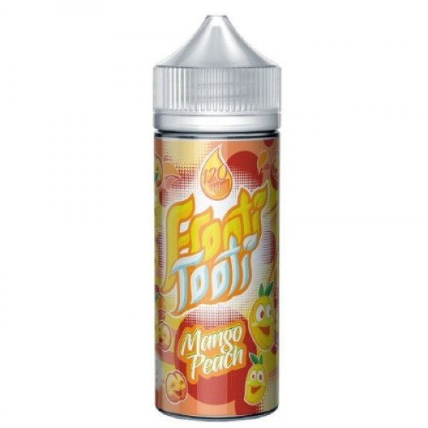 MANGO PEACH E LIQUID BY FROOTI TOOTI TROPICAL TROUBLE SERIES 100ML SHORTFILL 70VG VAPE