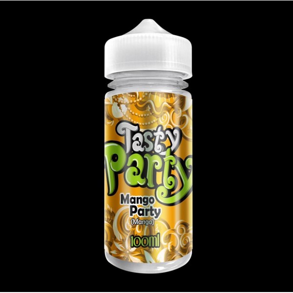 Mango Party by Tasty Party. 100ML E-liquid, 0MG vape, 70VG/30PG juice