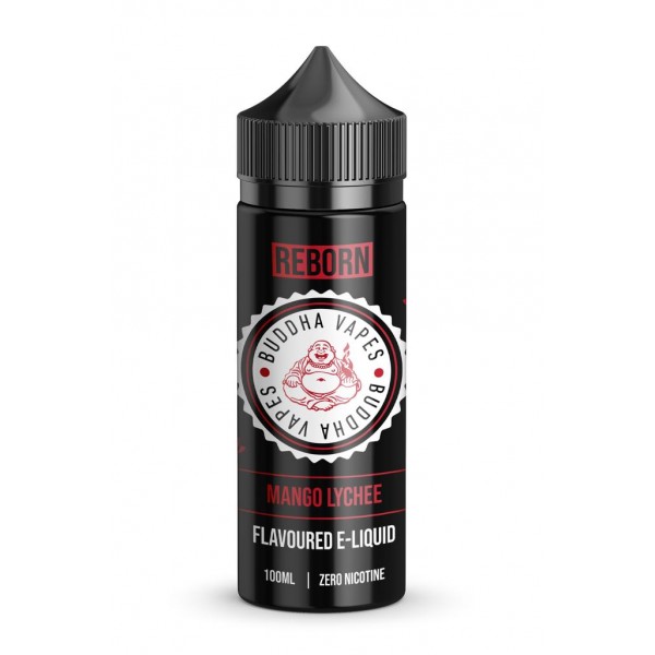 Mango Lychee - Reborn by Buddha Vapes 100ML E Liquid 80VG Vape 0MG Juice