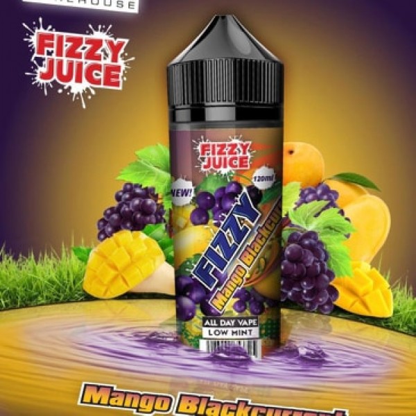 MOHAWK & CO FIZZY MANGO BLACKCURRANT 100ML SHORTFILL E LIQUID 70VG VAPE