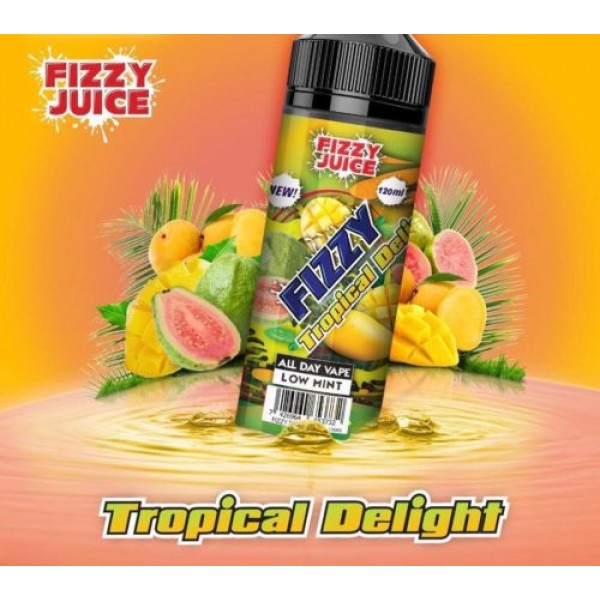 MOHAWK & CO FIZZY TROPICAL DELIGHT 100ML SHORTFILL E LIQUID 70VG VAPE