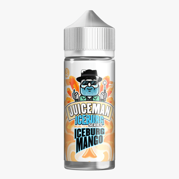 Mango By The Juiceman Iceburg 100ML E Liquid 50VG Vape 0MG Juice