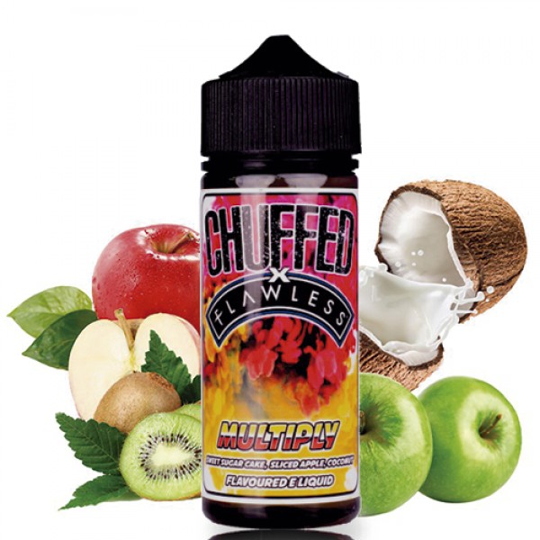 Multiply - X Flawless - Chuffed 100ML E Liquid 70VG Vape 0MG Juice