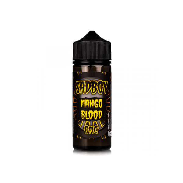 MANGO BLOOD BY SADBOY E-LIQUID 100ML SHORTFILL 75VG VAPE 0MG JUICE