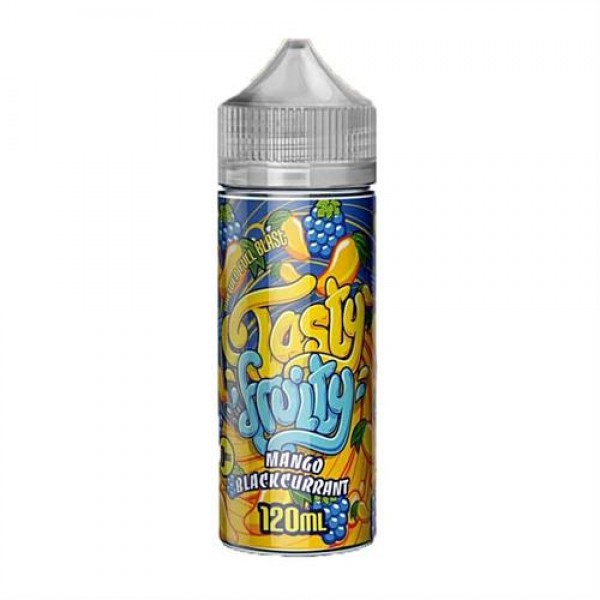 MANGO BLACKCURRANT ICE BY TASTY FRUITY 100ML SHORTFILL E LIQUID 70VG VAPE