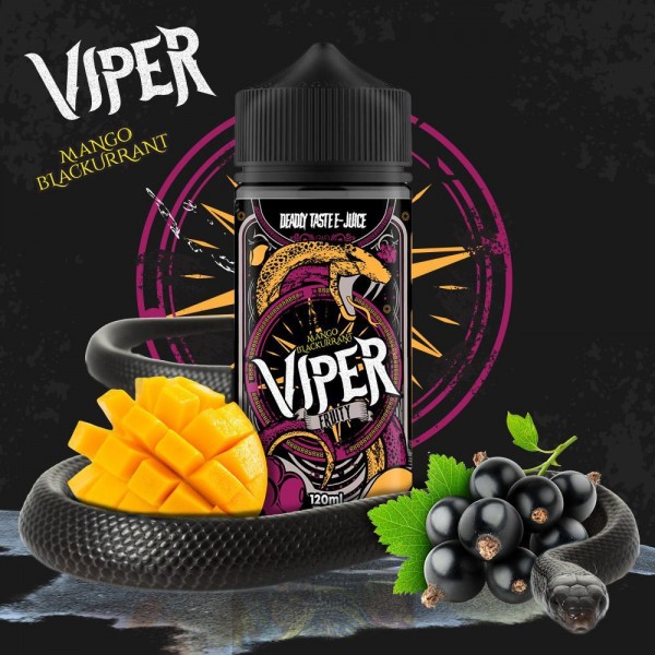 Mango Blackcurrant By Viper 100ML E Liquid 70VG Vape 0MG Juice