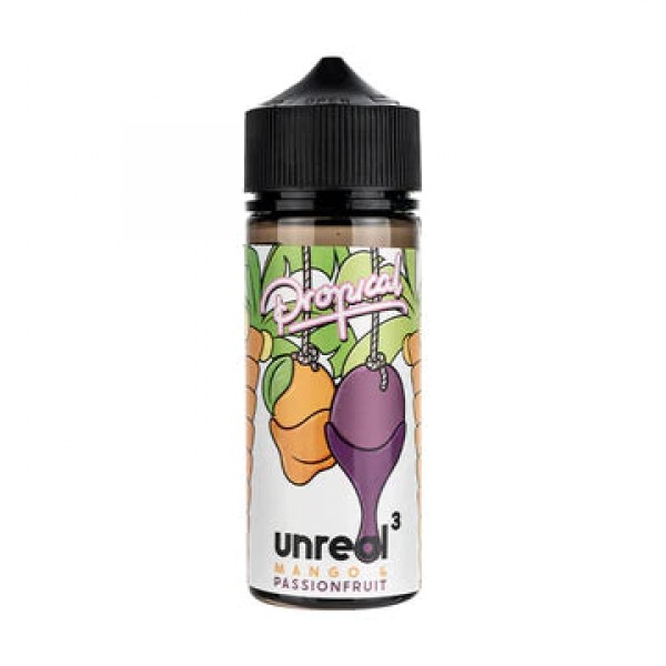 Mango & Passionfruit - Unreal 3 100ML E Liquid 70VG Vape 0MG Juice