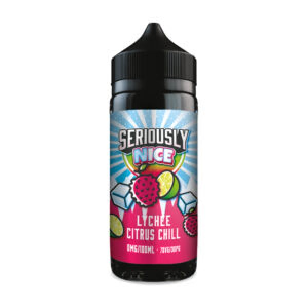 Lychee Citrus Chill By Doozy Seriously Nice 100ML E Liquid 70VG Vape 0MG Juice Short Fill