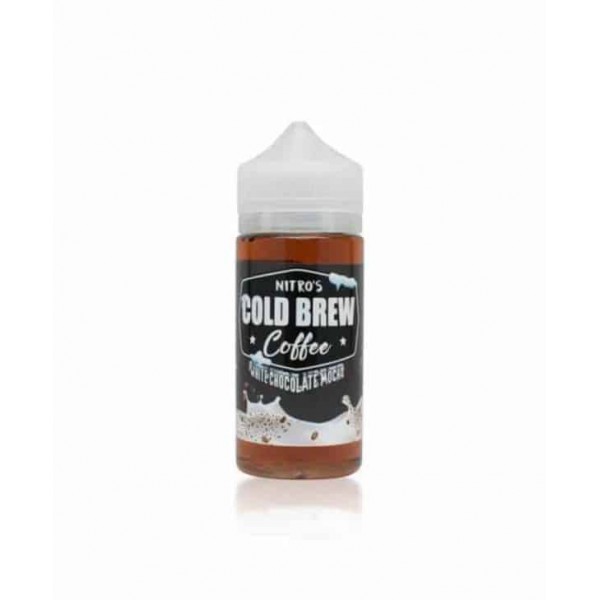 NITROS COLD BREW COFFEE – WHITE CHOCOLATE MOCHA 100ML SHORTFILL E LIQUID 75VG VAPE