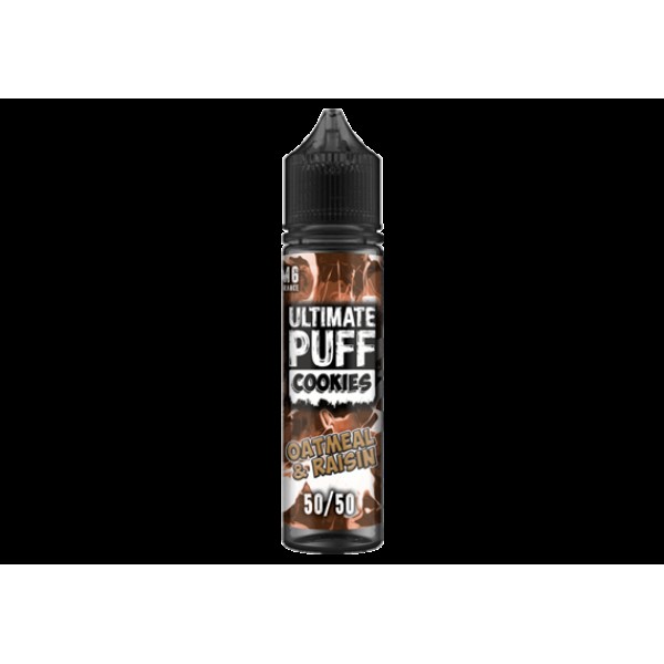 Oatmeal & Raisi by Ultimate Puff, 50ML E-liquid, 0MG Vape, 50VG Juice