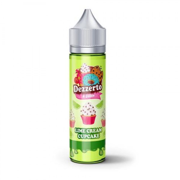 Lime Cream Cupcake By Dezzerto 50ML E Liquid 70VG Vape 0MG Juice