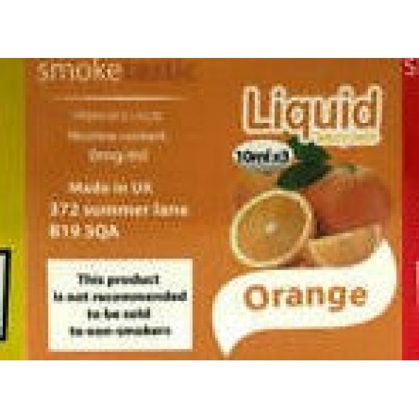 Orange 10ml Smoketastic E Liquid Juice 6mg, 12mg, 18mg Vape Multibuy