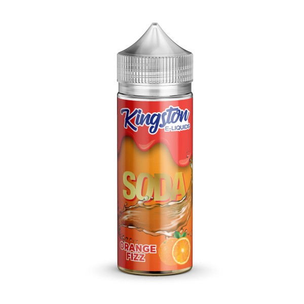 Orange Fizz by Kingston 100ml New Bottle E Liquid 70VG Juice