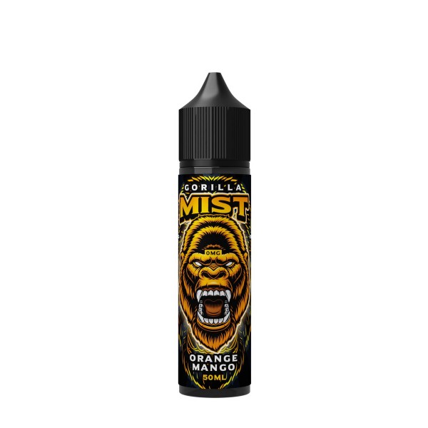 Orange Mango By Gorilla Mist 50ML E Liquid 50VG Vape 0MG Juice Short Fill