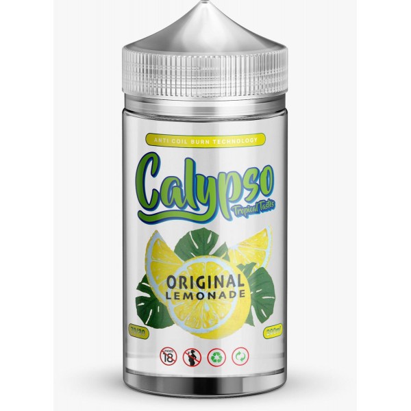 Original Lemonade by Calypso, 200ML E Liquid, 70VG Vape, 0MG Juice