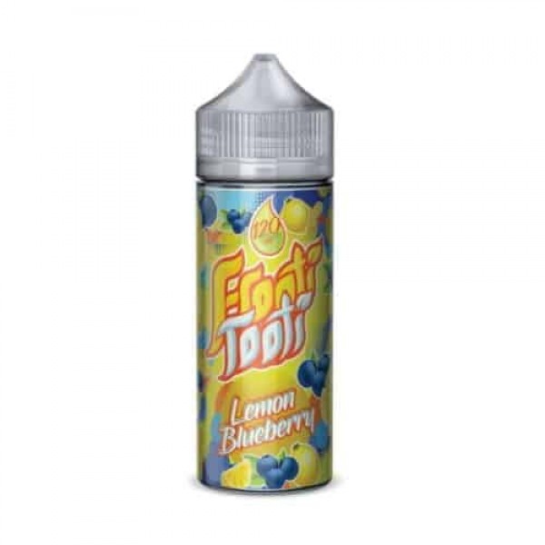 LEMON BLUEBERRY E LIQUID BY FROOTI TOOTI 100ML SHORTFILL 70VG VAPE