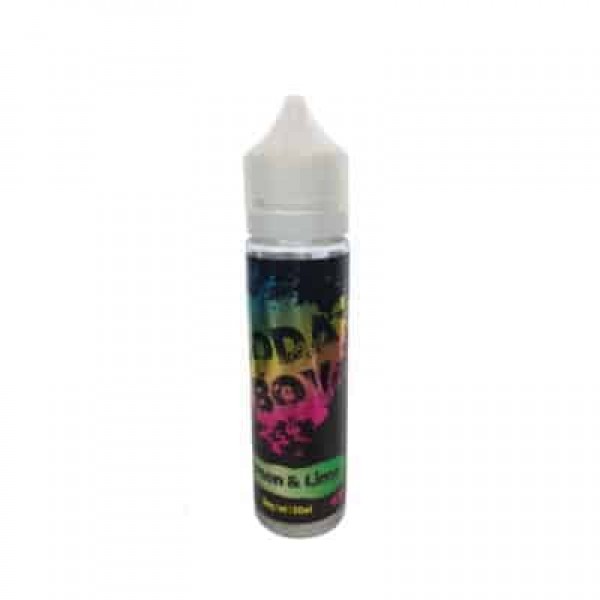 LEMON & LIME SODA E-LIQUID BY SODA BOY 50ML SHORTFILL 70VG VAPE