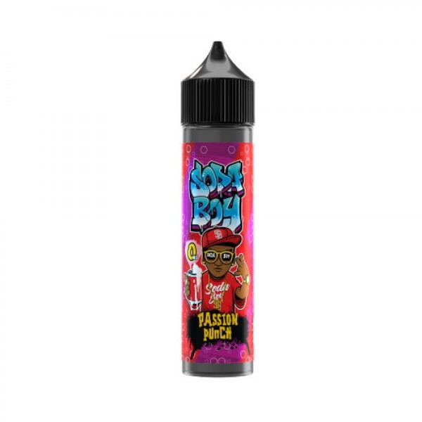 PASSION PUNCH E-LIQUID BY SODA BOY 50ML SHORTFILL 70VG VAPE