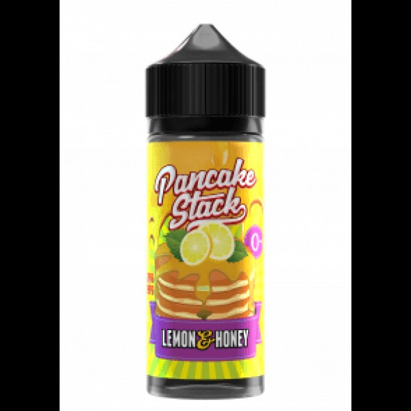 Lemon & Honey By Pancake Stack 100ML E Liquid 70VG Vape 0MG Juice