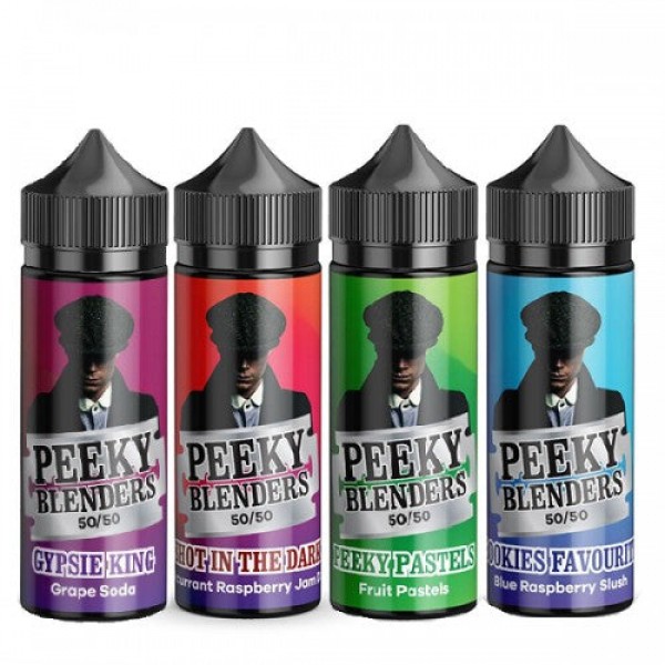 Peeky Blenders Blue Opeium 100ml E Liquid juice in 50VG shortfill Quality Vape