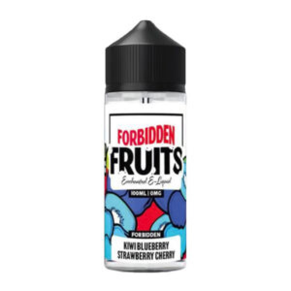 Kiwi Blueberry Strawberry Cherry By Forbidden Fruits 100ML/200ML E Liquid 70VG 30PG Vape 0MG/3MG Juice