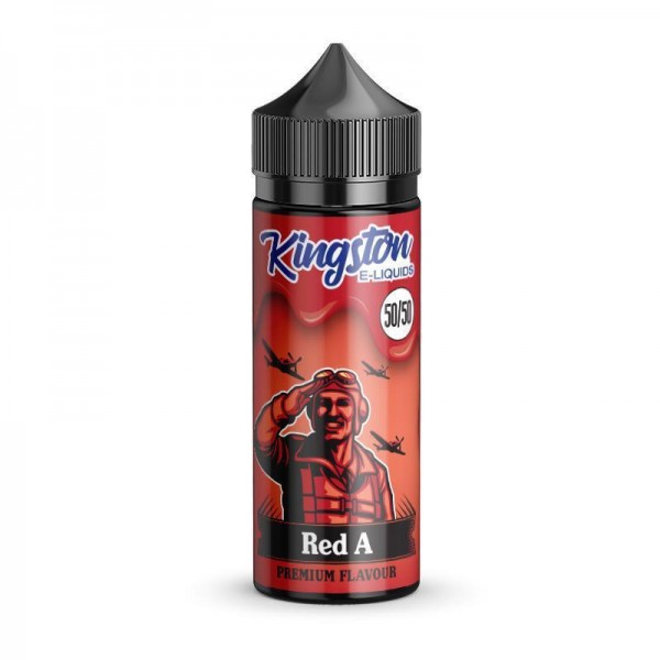 Kingston Red A 100ml E Liquid Juice Vape 50vg Sub Ohm Shortfill