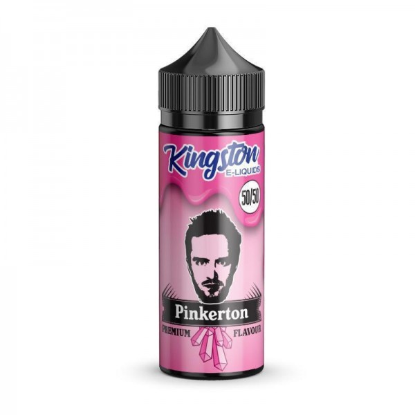 Kingston Pinkerton Premium Flavour 100ml E Liquid Juice Vape 50vg Sub Ohm Shortfill