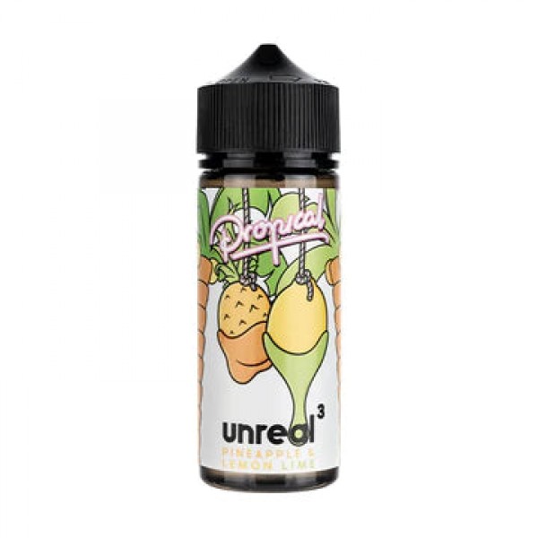 Pineapple & Lemon Lime - Unreal 3 100ML E Liquid 70VG Vape 0MG Juice