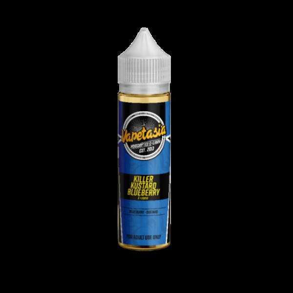 Killer Kustard Blueberry by Vapetasia, 50ML E Liquid, 70VG Vape, 0MG Juice