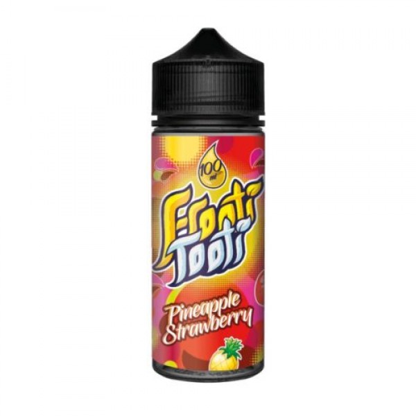 PINEAPPLE STRAWBERRY E LIQUID BY FROOTI TOOTI ICE SERIES 100ML SHORTFILL 70VG VAPE