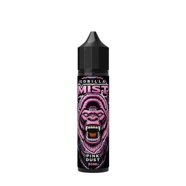 Pink Dust By Gorilla Mist 50ML E Liquid 50VG Vape 0MG Juice Short Fill