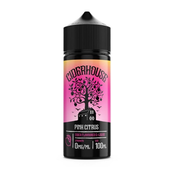 Pink Citrus - Ciderhouse, 100ML E Liquid, 70VG Vape, 0MG Juice, Shortfill