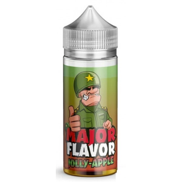 Jolly Apple by Major Flavor, 100ML E Liquid, 70VG Vape, 0MG Juice