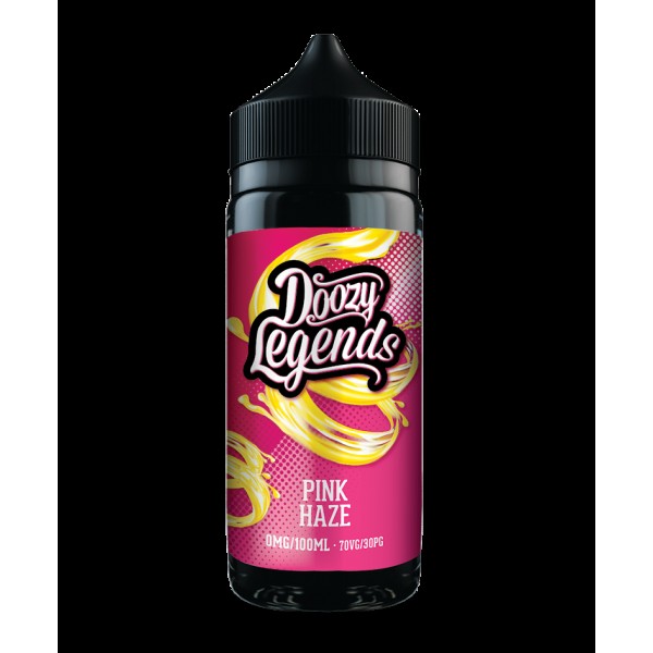 Pink Haze - Doozy Legends By Doozy Vape Co 100ML E Liquid 70VG Vape 0MG Juice