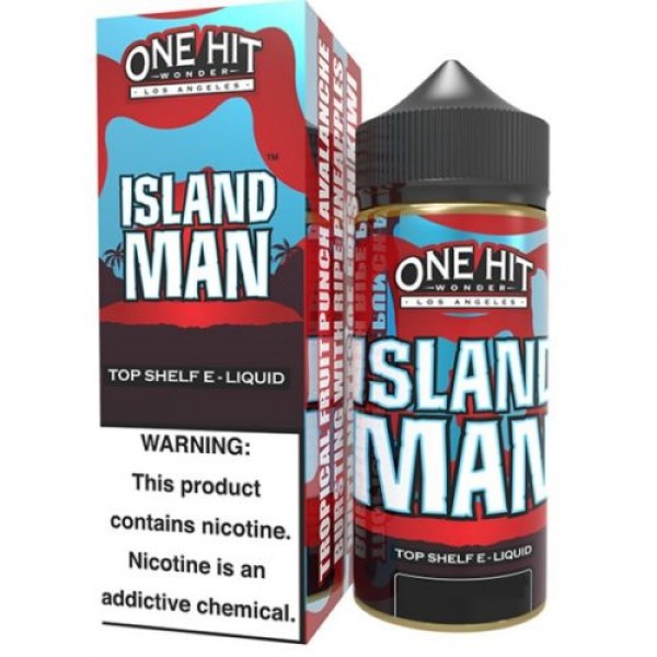 ISLAND MAN – ONE HIT WONDER 100ML SHORTFILL E LIQUID 80VG VAPE