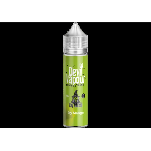 Icy Witch - Icy Mango by Devil Vapour 50ML E Liquid 70VG Vape 0MG Juice Shortfill