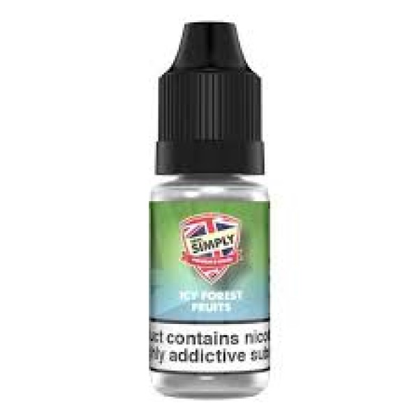 Icy Forest Fruits By Vape Simply 10ML E Liquid 50VG/50PG Vape Juice | All Strengths Available