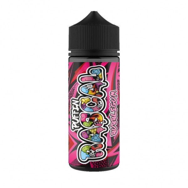 PUFFIN RASCAL BUBBLEGUM 100ML SHORTFILL E LIQUID 70VG VAPE