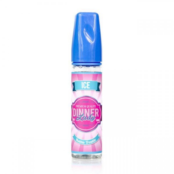 Ice - Bubble Trouble  by Dinner Lady E-liquid 70VG Shortfill Vape