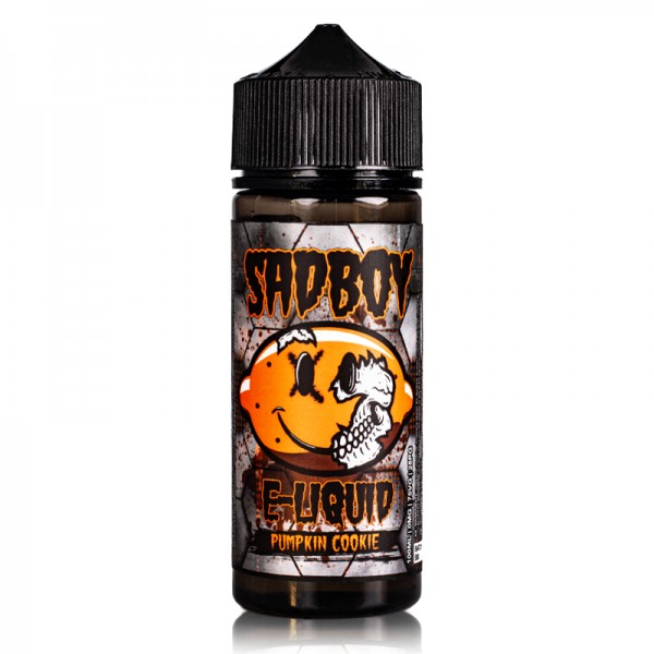 PUMPKIN COOKIE BY SADBOY E-LIQUID 100ML SHORTFILL 75VG VAPE 0MG JUICE