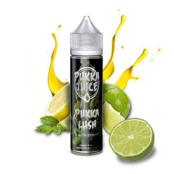 PUKKA LUSH ELIQUID BY PUKKA JUICE 50ML SHORTFILL E LIQUID 70VG VAPE