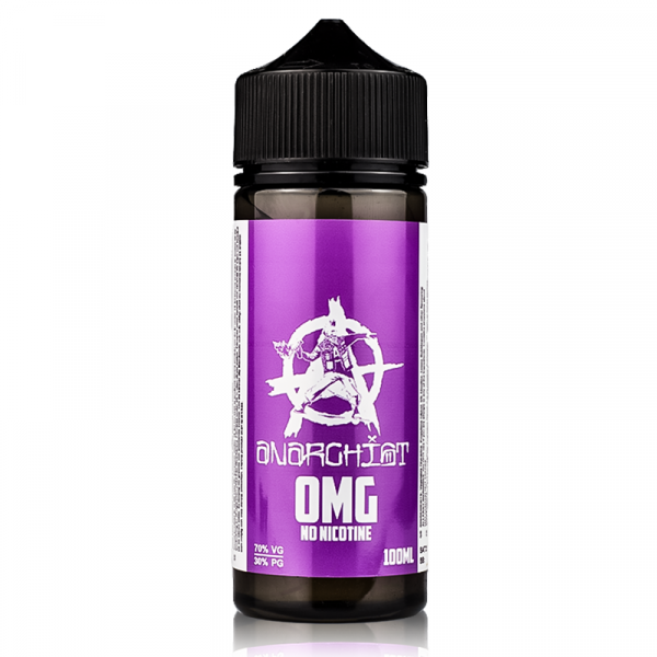Purple By Anarchist 100ML E Liquid 70VG Vape 0MG Juice Short Fill