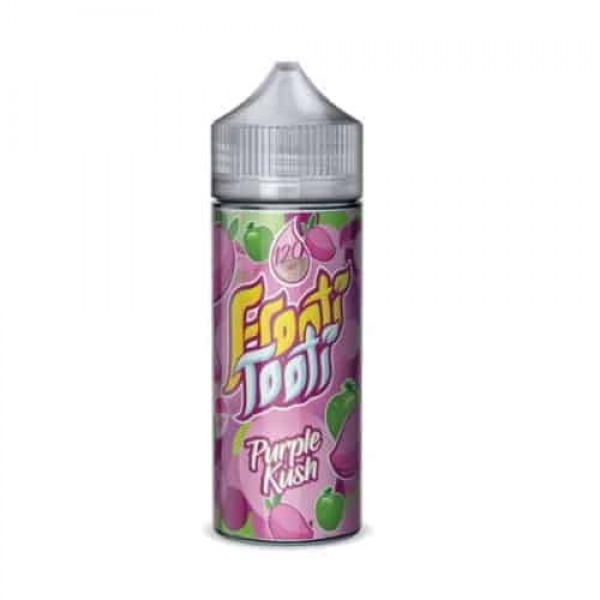 PURPLE KUSH E LIQUID BY FROOTI TOOTI 100ML SHORTFILL 70VG VAPE