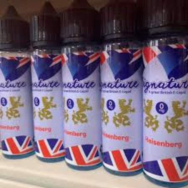 Heisenberg by Signature 50ml E Liquid Juice 50VG Vape Shortfill