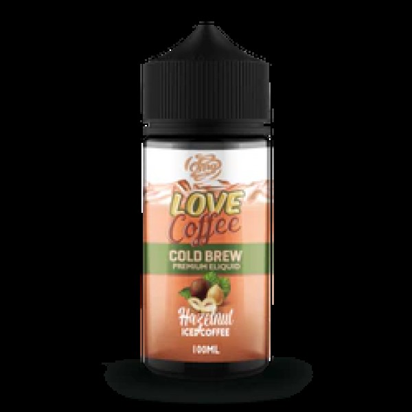 Hazelnut Iced Coffee By Love Coffee 100ML E Liquid 70VG Vape 0MG Juice